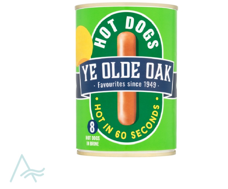 YE OLOE OAK HOT DOGS 400 G